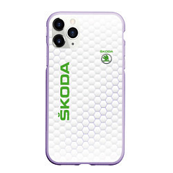 Чехол iPhone 11 Pro матовый SKODA