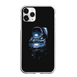 Чехол iPhone 11 Pro матовый Galaxy play, цвет: 3D-белый