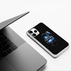 Чехол iPhone 11 Pro матовый Galaxy play, цвет: 3D-белый — фото 2