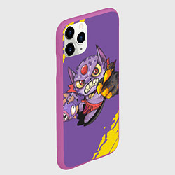Чехол iPhone 11 Pro матовый Лион Dota 2, цвет: 3D-фиолетовый — фото 2