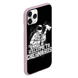 Чехол iPhone 11 Pro матовый DayZ Chernarus, цвет: 3D-розовый — фото 2