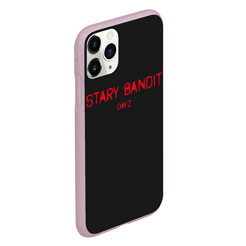 Чехол iPhone 11 Pro матовый Stary Bandit / 3D-Розовый – фото 2