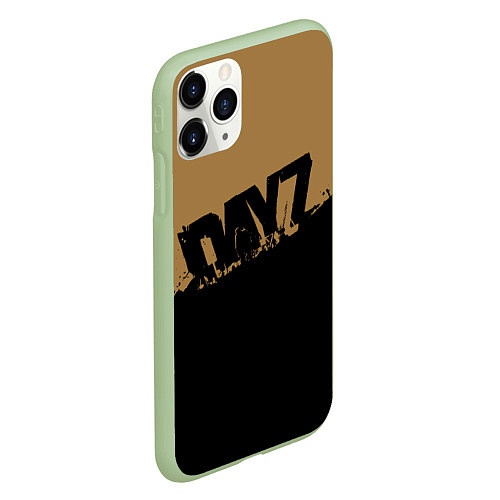 Чехол iPhone 11 Pro матовый DayZ / 3D-Салатовый – фото 2