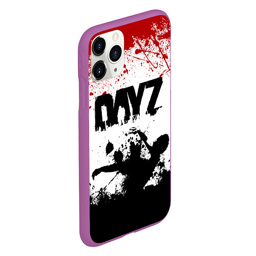 Чехол iPhone 11 Pro матовый ДЕЙЗИ ОБЛОЖКА DAYZ Z / 3D-Фиолетовый – фото 2