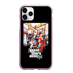 Чехол iPhone 11 Pro матовый Grand Theft Auto five