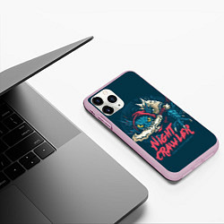 Чехол iPhone 11 Pro матовый Night Crawler Dota 2, цвет: 3D-розовый — фото 2