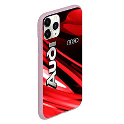 Чехол iPhone 11 Pro матовый Audi, цвет: 3D-розовый — фото 2