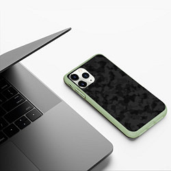 Чехол iPhone 11 Pro матовый СПЕЦ КАМУФЛЯЖ, цвет: 3D-салатовый — фото 2