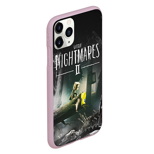 Чехол iPhone 11 Pro матовый LITTLE NIGHTMARES ЛИТЛ НАЙТМ / 3D-Розовый – фото 2