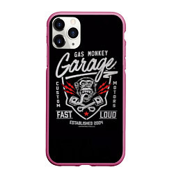 Чехол iPhone 11 Pro матовый Gas Monkey Garage