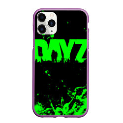 Чехол iPhone 11 Pro матовый Dayz, цвет: 3D-фиолетовый