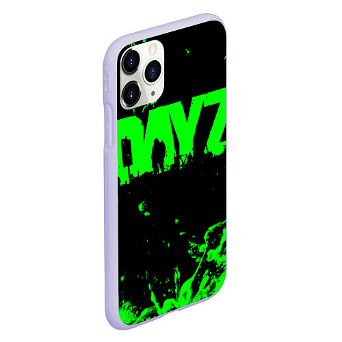 Чехол iPhone 11 Pro матовый Dayz / 3D-Светло-сиреневый – фото 2