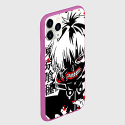 Чехол iPhone 11 Pro матовый ТОКИЙСКИЙ ГУЛЬ, цвет: 3D-фиолетовый — фото 2