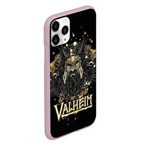 Чехол iPhone 11 Pro матовый Valheim / 3D-Розовый – фото 2