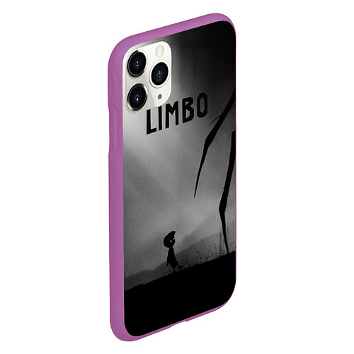 Чехол iPhone 11 Pro матовый Limbo / 3D-Фиолетовый – фото 2