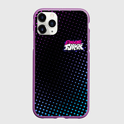 Чехол iPhone 11 Pro матовый Friday Night Funkin, цвет: 3D-фиолетовый