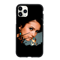 Чехол iPhone 11 Pro матовый Дневники вампира, цвет: 3D-черный