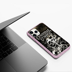 Чехол iPhone 11 Pro матовый Cannibal Corpse, цвет: 3D-розовый — фото 2