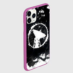 Чехол iPhone 11 Pro матовый ГРОТ, цвет: 3D-фиолетовый — фото 2