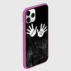 Чехол iPhone 11 Pro матовый THE UMBRELLA ACADEMY, цвет: 3D-фиолетовый — фото 2