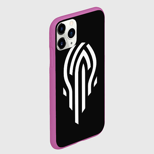 Чехол iPhone 11 Pro матовый Nokk Rainbow Six Art 02 / 3D-Фиолетовый – фото 2