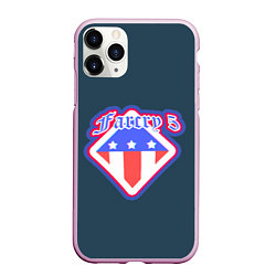 Чехол iPhone 11 Pro матовый Far Cry 5 Logo, цвет: 3D-розовый