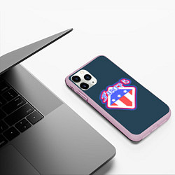 Чехол iPhone 11 Pro матовый Far Cry 5 Logo, цвет: 3D-розовый — фото 2