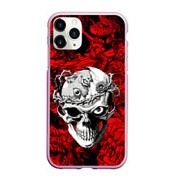 Чехол iPhone 11 Pro матовый BERSERK, цвет: 3D-розовый