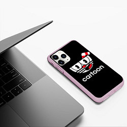 Чехол iPhone 11 Pro матовый CUPHEAD КАПХЕД, цвет: 3D-розовый — фото 2