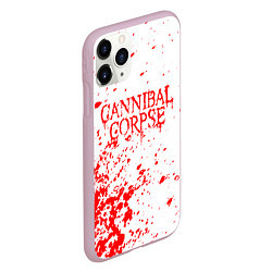 Чехол iPhone 11 Pro матовый Cannibal corpse, цвет: 3D-розовый — фото 2