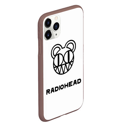 Чехол iPhone 11 Pro матовый Radiohead / 3D-Коричневый – фото 2