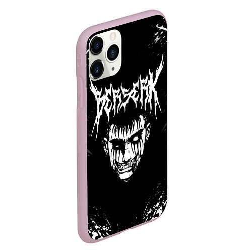 Чехол iPhone 11 Pro матовый BERSERK БЕРСЕРК / 3D-Розовый – фото 2