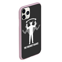 Чехол iPhone 11 Pro матовый Френдли DayZ, цвет: 3D-розовый — фото 2