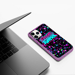 Чехол iPhone 11 Pro матовый FRIDAY NIGHT FUNKIN NEON, цвет: 3D-фиолетовый — фото 2