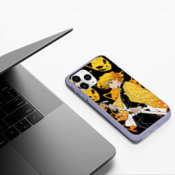 Чехол iPhone 11 Pro матовый ЗЕНИТЦУ КЛИНОК РАССЕКАЮЩИЙ, цвет: 3D-светло-сиреневый — фото 2