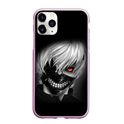 Чехол iPhone 11 Pro матовый TOKYO GHOUL ТОКИЙСКИЙ ГУЛЬ, цвет: 3D-розовый