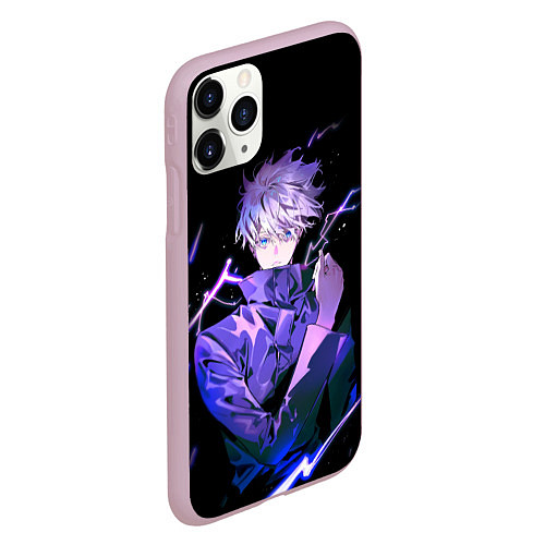 Чехол iPhone 11 Pro матовый JUJUTSU KAISEN / 3D-Розовый – фото 2