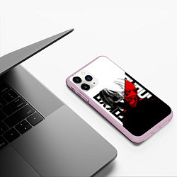 Чехол iPhone 11 Pro матовый ТОКИЙСКИЙ ГУЛЬ, цвет: 3D-розовый — фото 2