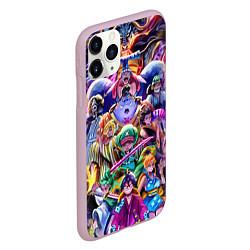 Чехол iPhone 11 Pro матовый ONE PIECE ВАН ПИС ПЕРСОНАЖИ, цвет: 3D-розовый — фото 2
