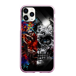 Чехол iPhone 11 Pro матовый TIGER