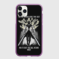 Чехол iPhone 11 Pro матовый Александр Андерсон, цвет: 3D-фиолетовый