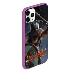 Чехол iPhone 11 Pro матовый Viking Valheim, цвет: 3D-фиолетовый — фото 2