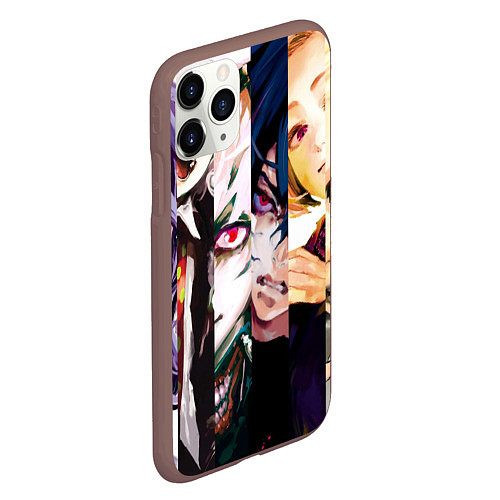 Чехол iPhone 11 Pro матовый Гульи из 20 района / 3D-Коричневый – фото 2