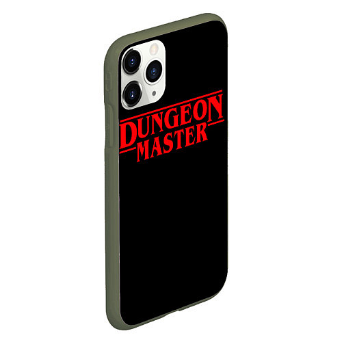 Чехол iPhone 11 Pro матовый Stranger Dungeon Master / 3D-Темно-зеленый – фото 2