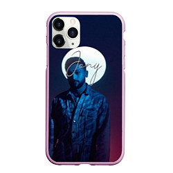 Чехол iPhone 11 Pro матовый Джони, цвет: 3D-розовый