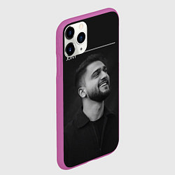 Чехол iPhone 11 Pro матовый Jony, цвет: 3D-фиолетовый — фото 2