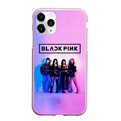 Чехол iPhone 11 Pro матовый BLACKPINK, цвет: 3D-розовый