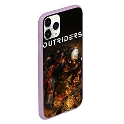 Чехол iPhone 11 Pro матовый Devastator, цвет: 3D-сиреневый — фото 2