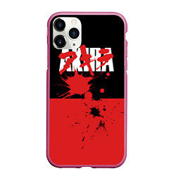 Чехол iPhone 11 Pro матовый Akira, цвет: 3D-малиновый