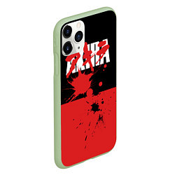 Чехол iPhone 11 Pro матовый Akira, цвет: 3D-салатовый — фото 2